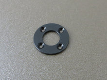 Front plate close up (black anodised aluminium)
